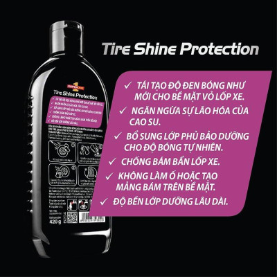 Kem Đánh Bóng Bảo Dưỡng Vỏ Lốp Ô Tô SUPERONE Tire Shine Protection - Exterior SOUTHWALL B204