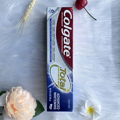 Kem Đánh Răng Colgate Total SF Advanced Whitening Toothpaste 181g Hàng Nhập Mỹ