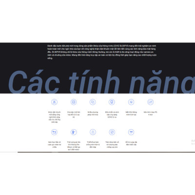 Khóa cửa thông minh nhận diện khuôn mặt EZVIZ DL50FVS - Hàng chính hãng