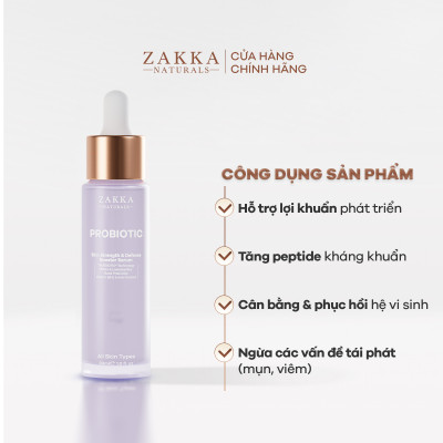 Tinh Chất Tăng Cường Sức Đề Kháng Cho Da Và Ngừa Vấn Đề Tái Phát Probiotic Skin Strength & Defense Booster 30ml