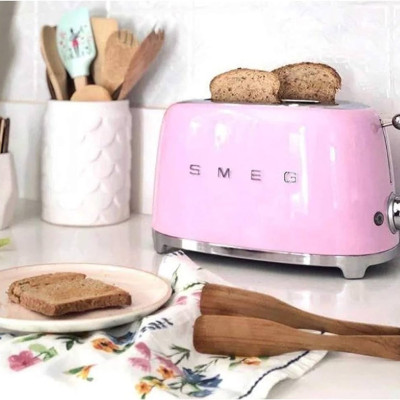 Máy Nướng Bánh Mì Smeg TSF02PKEU Hàng chính hãng