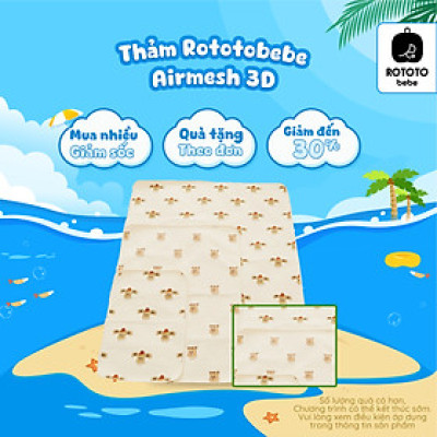 Thảm Rototo bebe Airmesh 3D