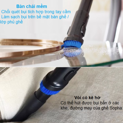 Máy hút bụi không túi PowerPro Compact. Thương hiệu Hà Lan cao cấp Philips - FC9351/82. Hàng chính hãng bảo hành 2 năm