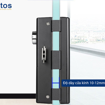 Khóa thông minh cho cửa kính Kitos KT-GL80