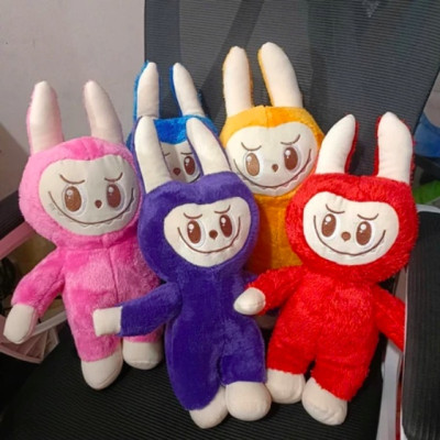 Thú nhồi bông Labubu đáng yêu cho bé - Size 43cm - Quà tặng gấu bông Labubu lông xù nhiều màu sắc.