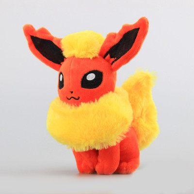 Gấu bông pokemon Eevee (eevui) Flareon hệ lửa (20cm--->30cm) nguyên tem nguyên tag xịn mịn đẹp hàng cao cấp, an toàn cho trẻ nhỏ  