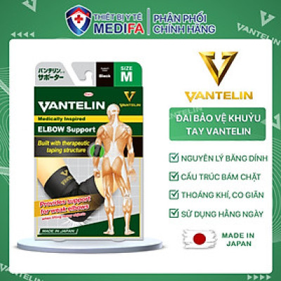 Băng Bảo Vệ Khớp Khuỷu Tay Vantelin Elbow Support Size M