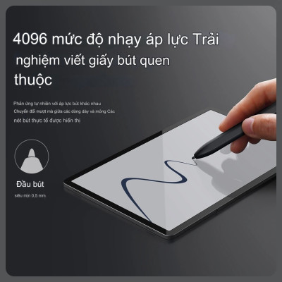 Bút cảm ứng cho Samsung galaxy Tab S6 S7 S8 S9 Plus Ultra Nillkin ISketch S3 Stylus đa năng chống tì tay, hít cạnh máy, không lo hết pin - Hàng nhập khẩu