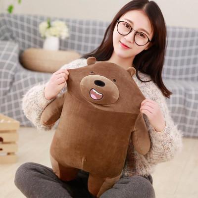 Gấu bông anh em nhà gấu We Bare Bears dạng đứng siêu mềm (20cm--->40cm) vải miniso mềm mại êm ái, hàng xịn cao cấp an toàn cho trẻ nhỏ
