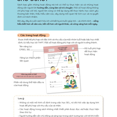 Sách - 50+ Hoạt Động Phát Triển Năng Lực Cảm Xúc-Xã Hội