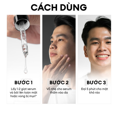 Serum Men Stay Simplicity phục hồi, cân bằng da đa vitamin chiết xuất rong nho cho nam Up Multivitamin Repair & Conditioning 30ml