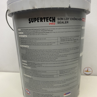 Sơn lót chống kiềm ngoại thất Toa Supertech Pro 18L