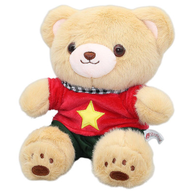 Gấu Bông Yêu Nước Áo Quốc Kỳ - 20 cm - ZooZoo 2016025