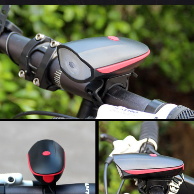 [TẶNG Dầu Tra Xích] Đèn xe đạp thể thao dododios siêu sáng có còi pin sạc usb led T6 chống nước - Hàng chính hãng