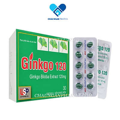 Viên bổ não GINKGO 120 USP Hộp 30 viên