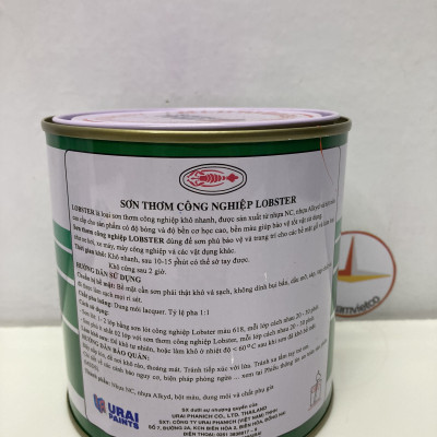 Sơn thơm nhanh khô màu xám sáng Lobster 608 800ML