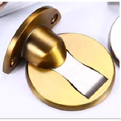 Chặn cửa nam châm đế mỏng, hít cửa inox 304 dạng VUÔNG bền đẹp chống va đập tiện dụng 206845