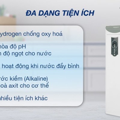Máy Lọc Nước RO Hydrogen Slim Duo 2 Kangaroo KG100HD2 8 lõi - Hàng Chính Hãng