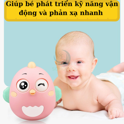 Lật Đật Gà Con Đáng Yêu- Gà Lật Đật Thông Minh- Lật Đật Hình Con Gà Bé Xinh-  Lật Đật Cưng Cưng- Trứng Gà Lật Đật Baby- Gà Lật Đật Mầm Non- Gà Con Lật Đật Kỳ Diệu