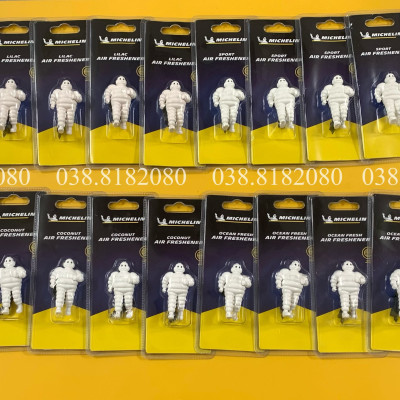 Nước hoa ô tô Michelin gắn cửa thông gió W320 - mùi hương lilac