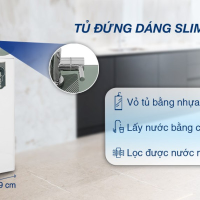 Máy Lọc Nước RO Hydrogen Slim Duo 2 Kangaroo KG100HD2 8 lõi - Hàng Chính Hãng
