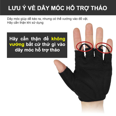 Lysin - găng tay bọc nửa ngón tập gym, thể dục, xe đạp, tạ lure, câu cá, xe máy chống trượt bảo vệ tay thương hiệu Nhật bản