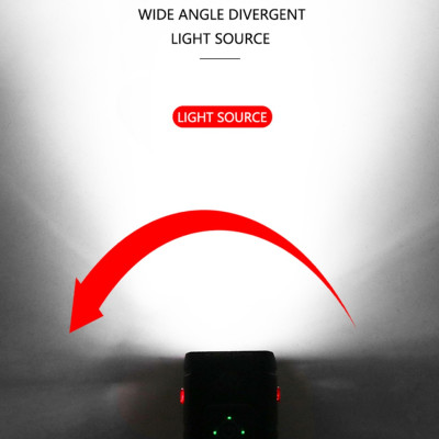 Đèn trước xe đạp T6 LED 10W 800LM dùng pin sạc - đèn xe đạp Bike Light - Hàng chính hãng