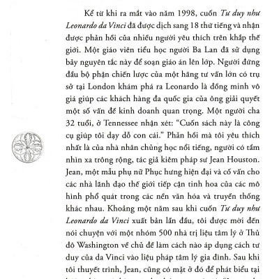 Tư Duy Như Leonardo Da Vinci (Tái Bản 2024)