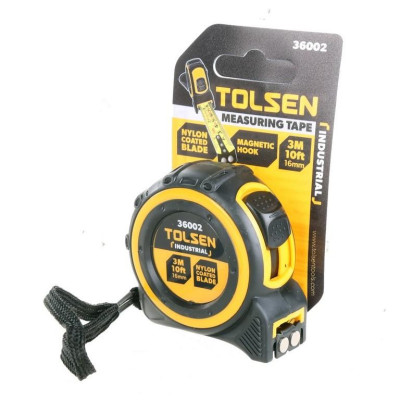 THƯỚC CUỘN (CÔNG NGHỆP) (3Mx16mm, 5Mx25mm, 8Mx25mm, 10Mx25mm) TOLSEN 36002, 36004, 36005, 36006 - HÀNG CHÍNH HÃNG