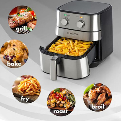 Nồi chiên không dầu Klarstein Aero Vital 5,4l (Điều khiển cơ) - Hàng chính hãng