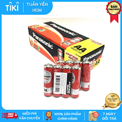 Bộ 30 Viên Pin AA Panasonic Carbon 1.55V chính hãng