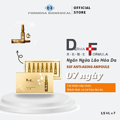 Tinh Chất Chống Lão Hóa Derma Formula EGF Anti-Aging Ampoule 1.5ml*7pcs