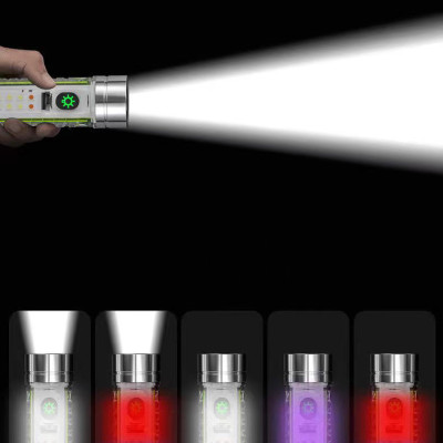 Đèn xe đạp siêu sáng cảm biến thông minh, chống nước Rhino L103 Gồm 8 chế độ sáng - Hàng chính hãng 