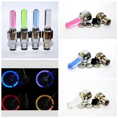 Đèn Led Neon Gắn Van Xe Máy, Ôtô, Xe Đạp Đa Màu Sắc Tuyệt Đẹp, Chuyển Động Là Đèn Sáng Vào Ban Đêm