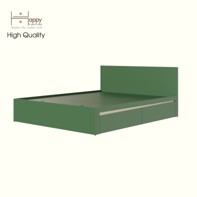 [Happy Home Furniture] VIGGO, Giường ngủ 2 ngăn kéo, 205cm x 34cm ( DxC), GNG_158,GNG_159,GNG_160,GNG_161