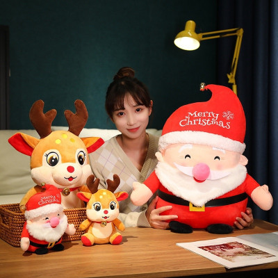 Gấu bông tuần lộc ngồi siêu dễ thương siêu cute cho bé (30cm) hàng xịn cao cấp loại 1, an toàn cho trẻ nhỏ