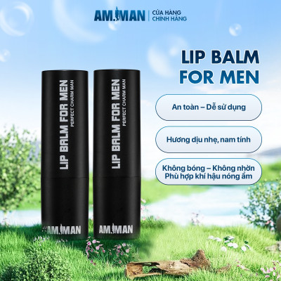Son dưỡng cho nam AM-MAN LIP BALM FOR MEN