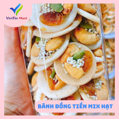 Bánh đồng tiền mix hạt Viettin Mart 300G 