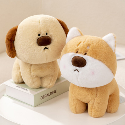 Gấu bông chó Shiba đầu tròn, chó Husky ngố siêu cưng cute cho bé yêu (20cm) hàng xịn cao cấp an toàn cho trẻ nhỏ