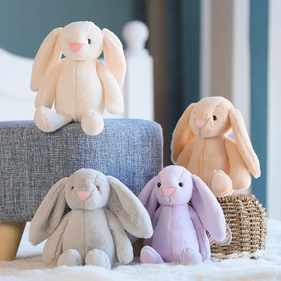 Thú nhồi bông Jellycat đáng yêu cho bé - Size 40cm - Quà tặng thỏ bunny tai dài mềm mai cao cấp, chất liệu an toàn cho em bé