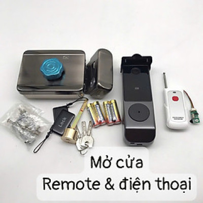  Khóa thông minh chống nước G04RW- 1 Mặt vân tay + Remote + App Tuya wifi ( Hàng nhập khẩu)