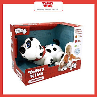 Đồ Chơi Cún Con Biết Nói TOONYKIDS - Đồ Chơi Thông Minh Cho Bé - Little Puppy TN156 [Tặng Kèm Sticker]