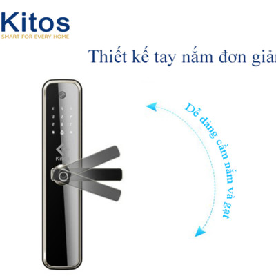 Khóa cửa thông minh Kitos KT-X3 có camera