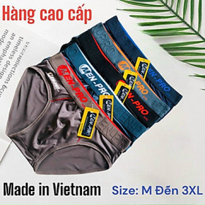 Combo 5 Quần Lót Nam Thun Lạnh Lưng To Menpro MP1 – Hàng Cao Cấp