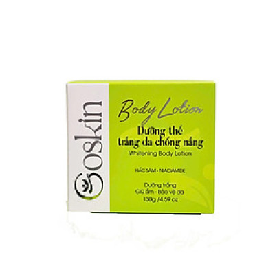 Dưỡng Thể Trắng Da Chống Nắng 130g Goskin
