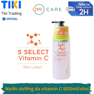 Nước dưỡng da chiết xuất vitamin c s select 500ml/chai