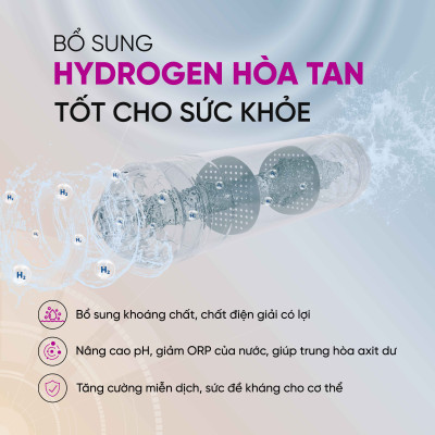 [Miễn phí vận chuyển & lắp đặt] Máy lọc nước nóng lạnh nguội 10 lõi. Hàng chính hãng Mutosi MP-M1011