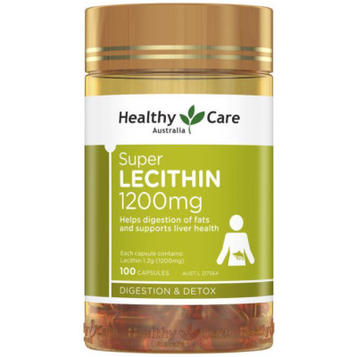 Mần đậu nành Healthy Care Super Lecithin Úc Tăng cường chức năng gan khỏe mạnh, nâng cao sức khỏe, sắc đẹp từ bên trong - QuaTangMe Extaste