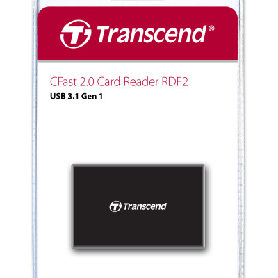 Đầu đọc thẻ nhớ CFast 2.0 Transcend TS-RDF2 USB 3.0 - Hàng Chính Hãng
