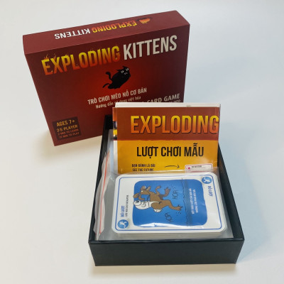 Trò Chơi Boardgames Mèo Nổ (Dành Cho Người Lớn) - Giao Màu Ngẫu Nhiên